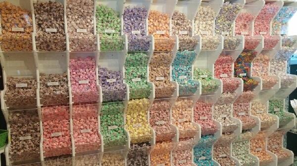 60 flavors of salt water taffy